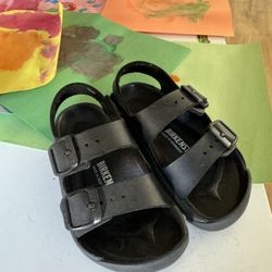 Kids Birkenstock Sandals Black
