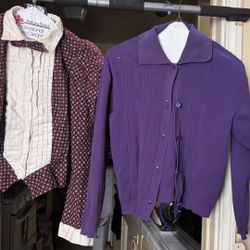 Vintange Women's Top 1960E Vs 1980E