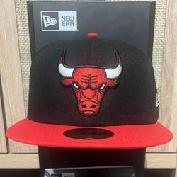 Chicago Bulls New Era Fitted Hat