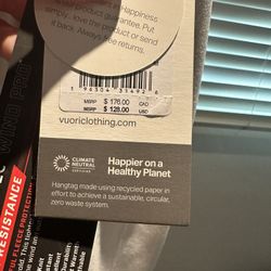 Women’s NWT Vuori Fleece White Joggers