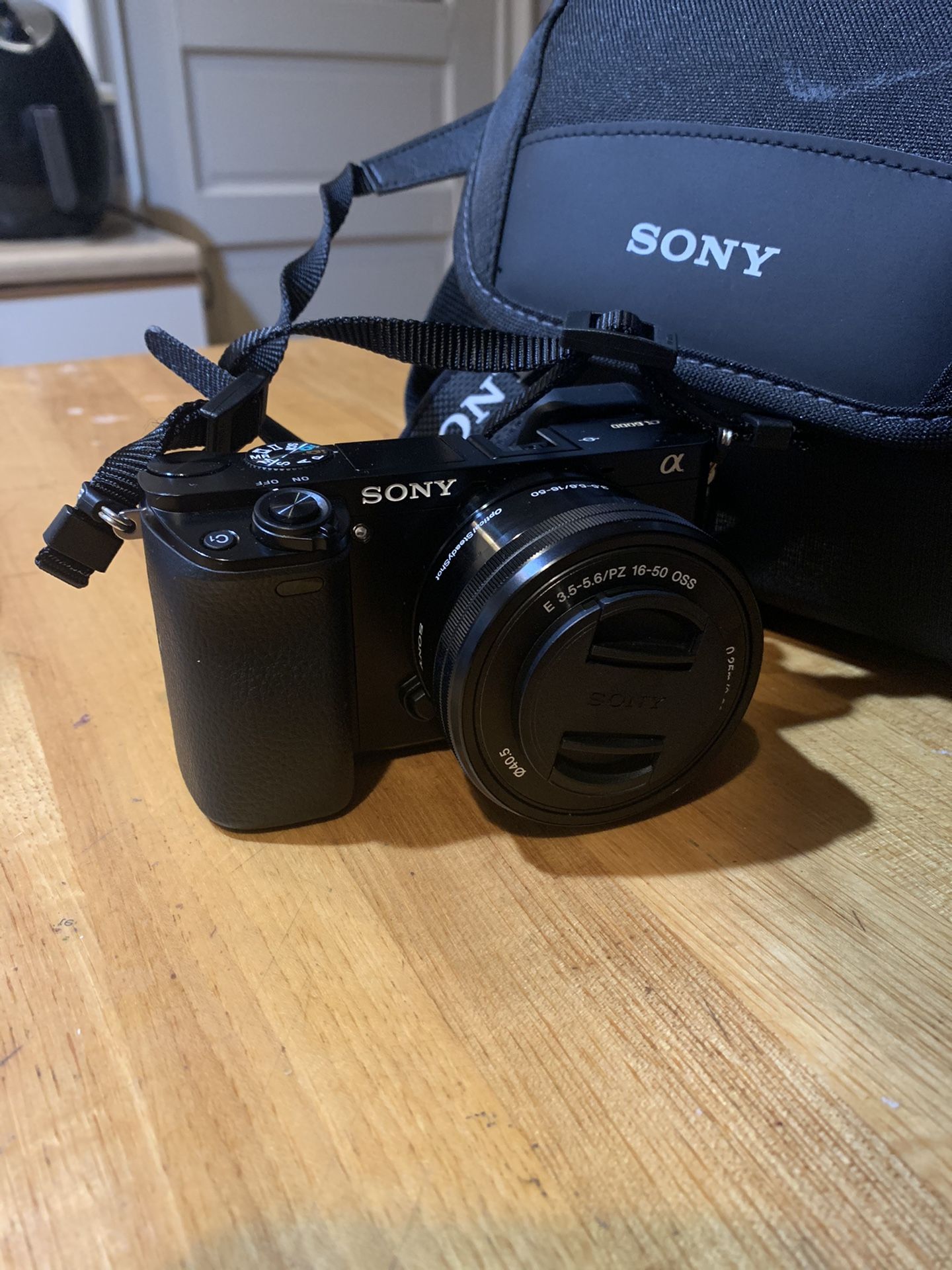 Sony Alpha A6000 Digital Camera - Black with 16-50mm Power Zoom Lens