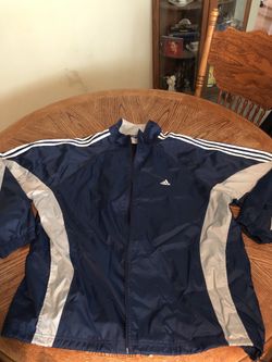 Adidas light weight jacket size xl