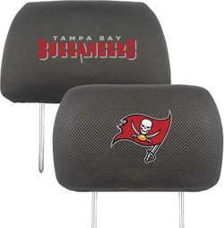 Tampa Bay Buccaneers head rest cover