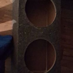 Dual 12 Inch Subwoofer Box