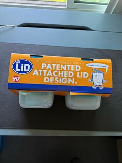 Brand New Mr. Lid Kitchen Tupperware Lid Always Attached. Brand New In Box! Set Of 10