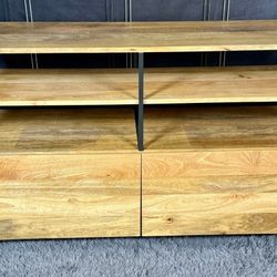 West Elm Industrial Modular Media Console (49"), TV Stand, Not Crate Barrel. Cb2, All Modern
