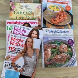 Weight Watchers Cookbooks And Magazones