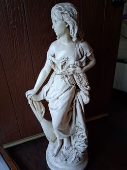 Ceramic Women Garden Statue