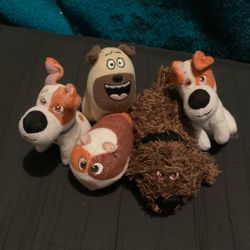 Secret Life Of Pets Plush Lot
