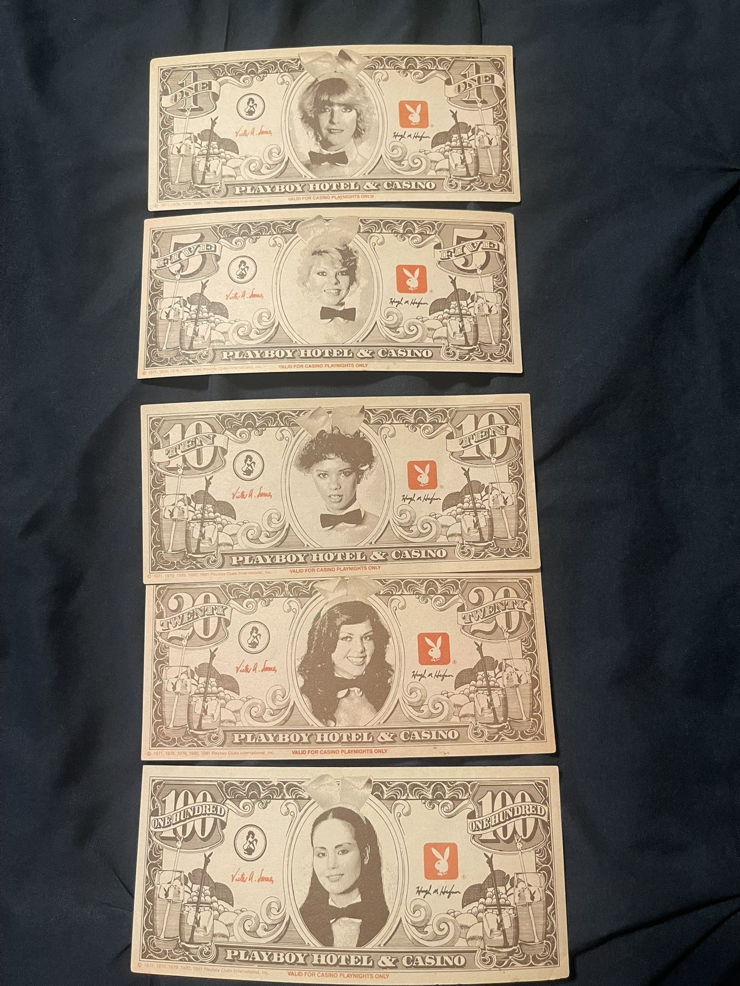 Vintage Casino Money 