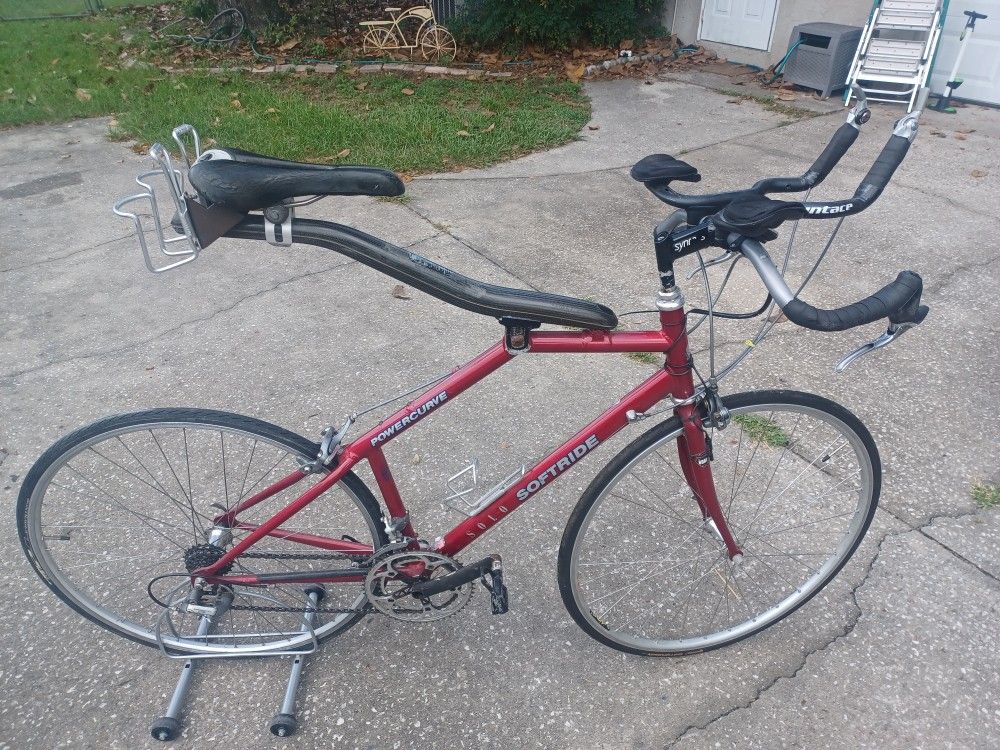 Softride Solo Powercurve XL Road Bike Bicycle new 700c Tires Shimano 600 components Carbon  - $120 FIRM