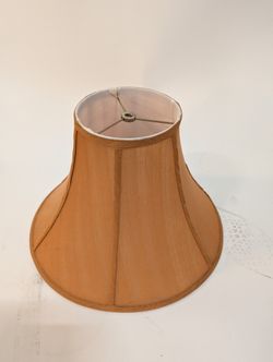 Tapered Bell Fabric Lampshade with Spider Fitter