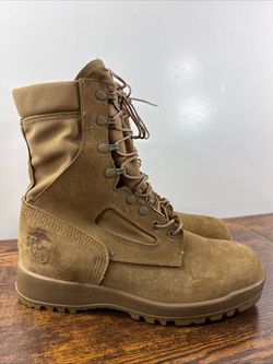 McRae USMC Combat Boots Men’s 10.5 W Hot Weather Vibram Sole Military Issued EGA