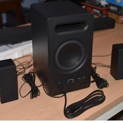 VIZIO 5.1 Surround Sound System + Speaker Stands (Full Setup)