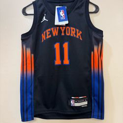 NIKE NEW YORK KNICKS  Youth JALEN BRUNSON STATEMENT EDITION JORDAN SWINGMAN JERSEY