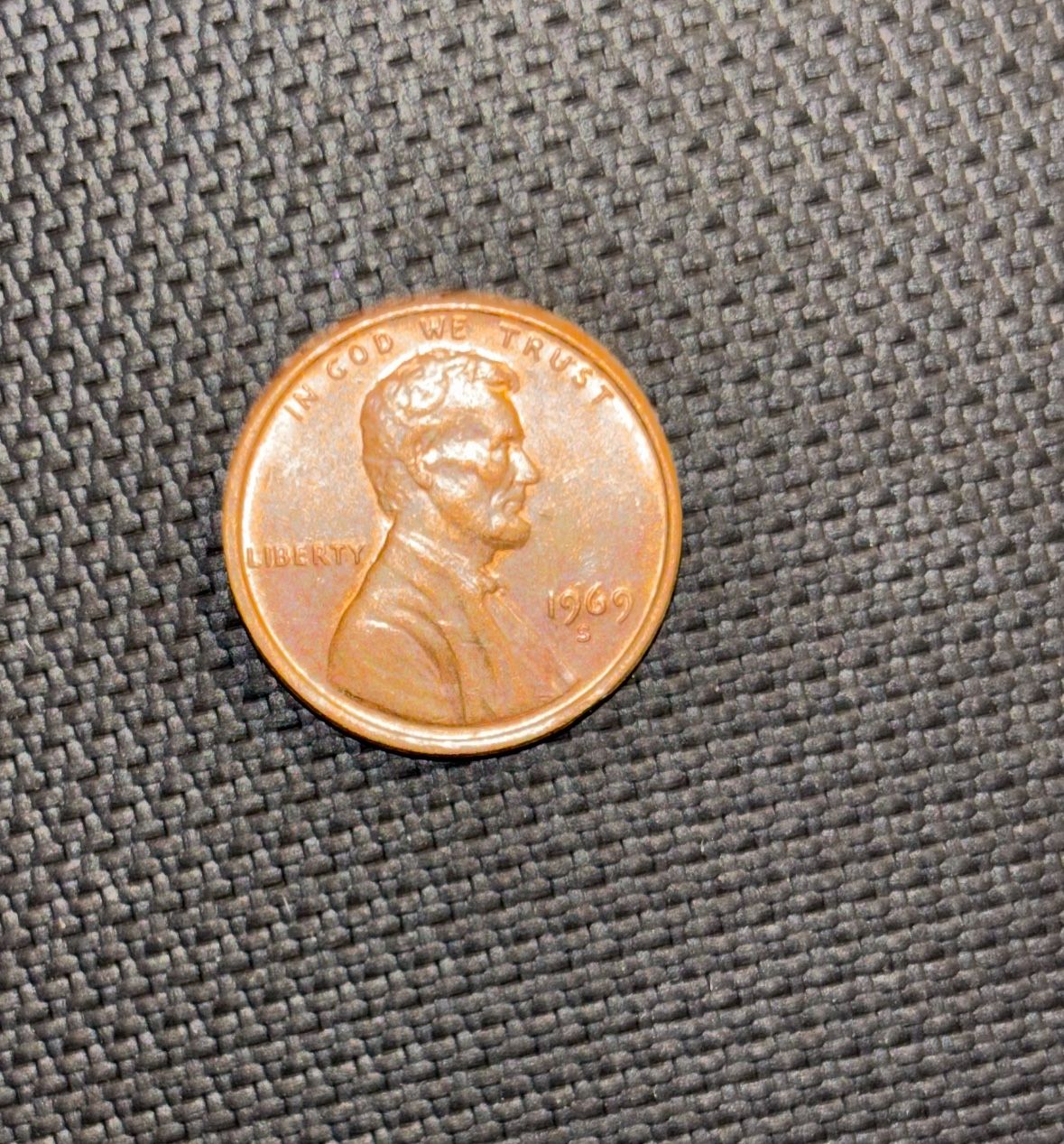 BEAUTIFUL 1969 S Double Die Lincoln Penny 