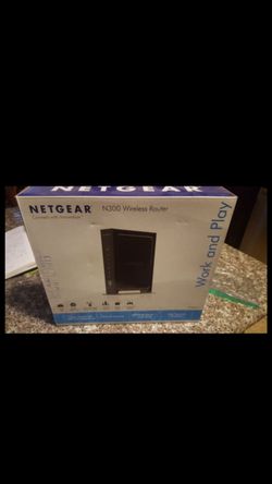 Like New NETGEAR WIRELESS N 300 ROUTER