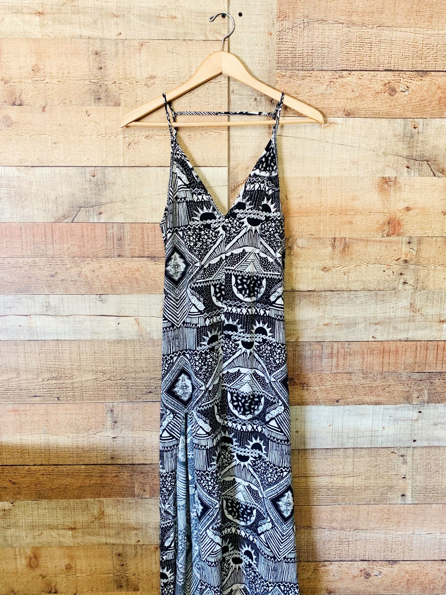 patterned sun dress
