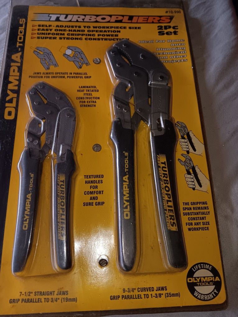 Set Of Olympia Turbo Pliers