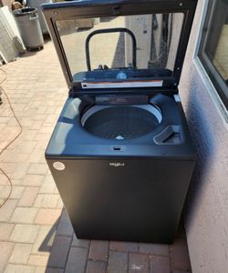 Whirlpool Washer WTW6157PBO BLACK Removable Agitator