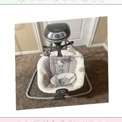 Baby Swing Set Calm and Cozy for Your Sweet Baby's Peace throw movement