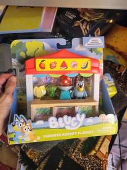 Bluey Farmers Market Playset