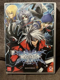 BlazBlue: Calamity Trigger DVD 3 Discs SoundTracks!