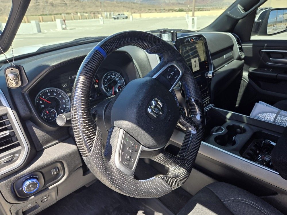 ZenCarbonFiber Steering Wheel For 2019+ RAM