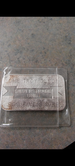 One Troy ounce silver