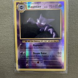Haunter [Reverse Holo] #48 Pokemon Evolutions