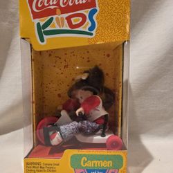 RARE "COCA-COLA KIDS " VTG 1993 *Carmen* collectable doll,in factory box