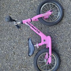 Pink Schwinn Balance Bike