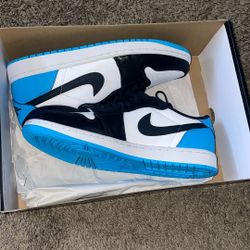 Jordan 1 Low Og Dark Powder Blue Brand New 