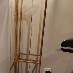 Gold Modern Floor Lamp - Set Of Two