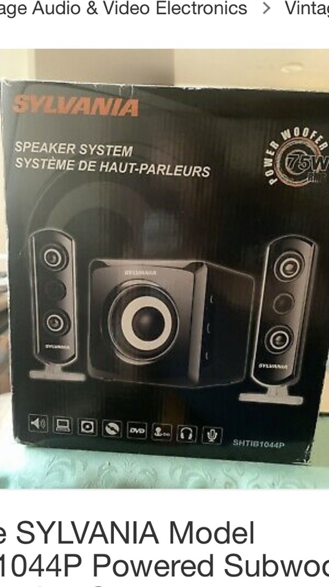 Subwoofer & Speakers