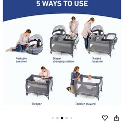 Graco Portable Bassinet & Diaper Changer