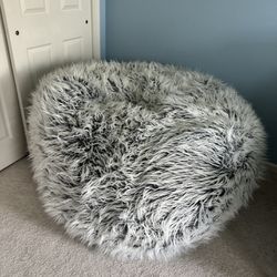 Giant Fuzzy Beanbag