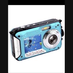 Brand new Digital Camera featuring waterproof, family Selfie/Dual Screen/Full-HD video recording