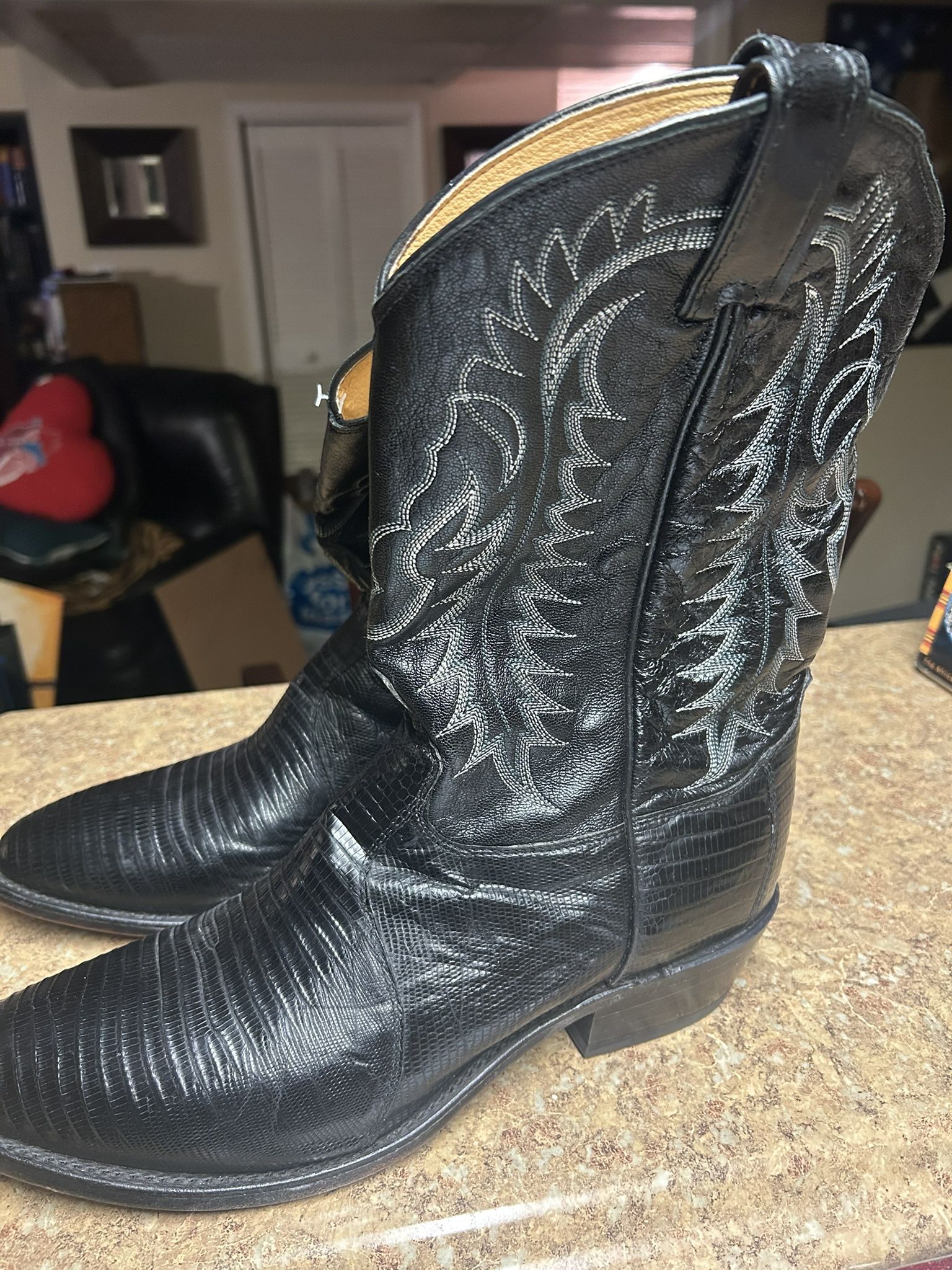 Men’s Lizard Western Boots