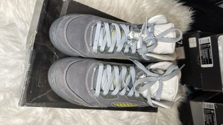 Jordan 5 wolf grey. Size 7y
