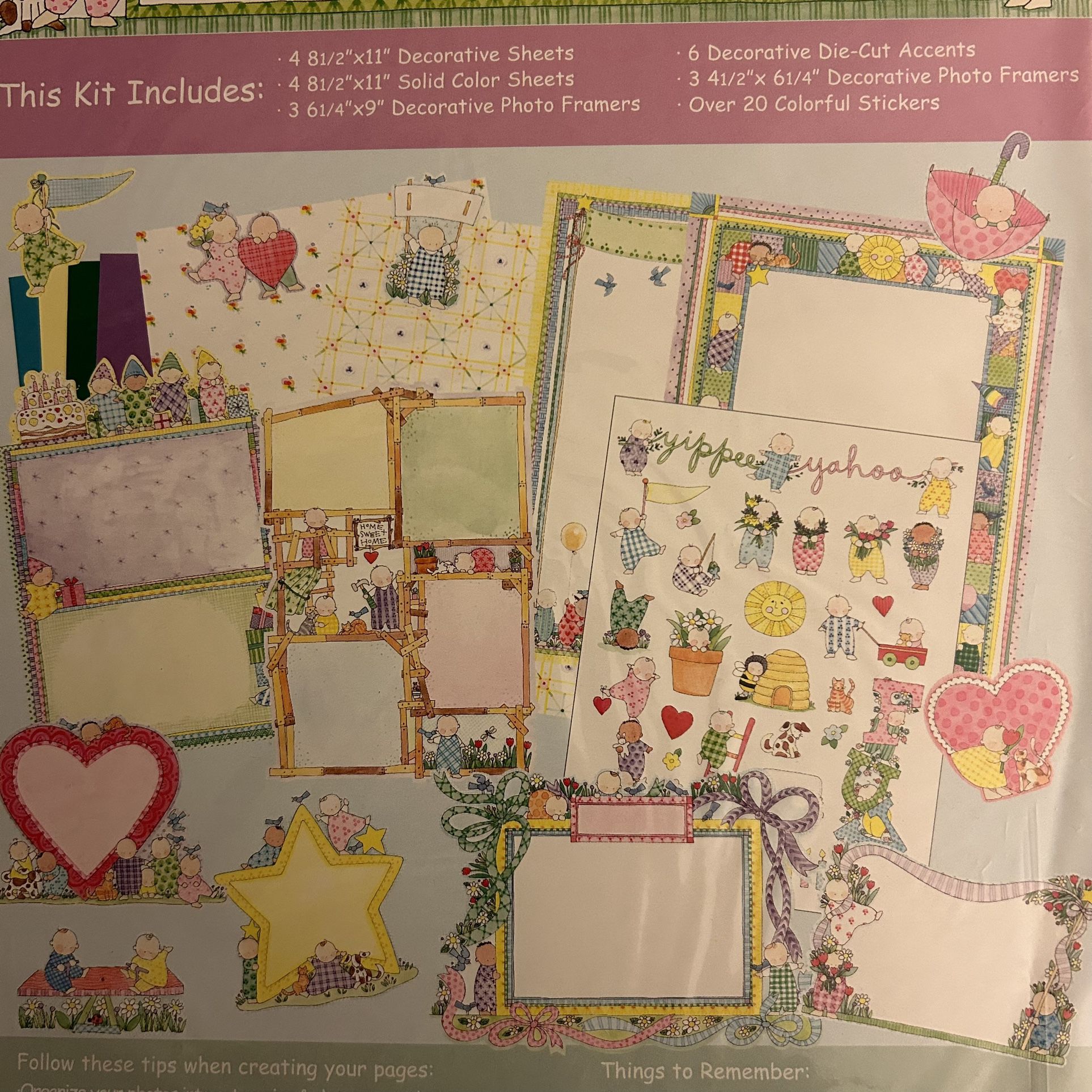 BRYCE & MADELINE “All Occasion” Scrapbook Kit