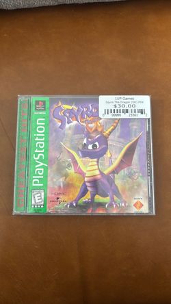 Spyro The Dragon Playstation 1 Game