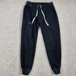 Figs Scrubs Pants Women’s Medium Black Zamora Jogger.