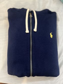 Navy Polo Hoodie 