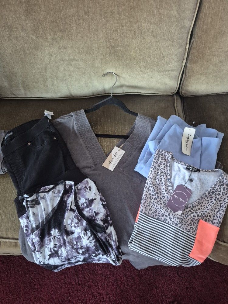 5 Pieces Bundle Women Clothes