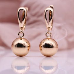 Spherical Long ball Earrings Women
