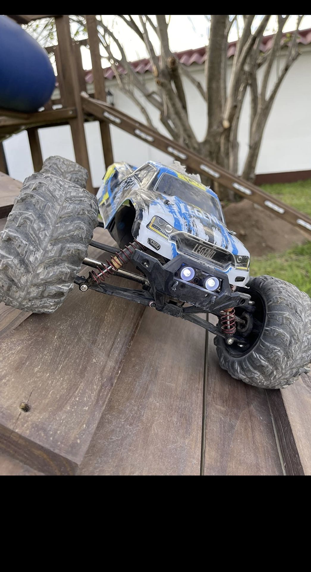 Brand new N Sealed Very Big LAEGENDARY 1:10 Scale 4x4 Off Road RC Truck Hobby Grade Brushed Motor Truck