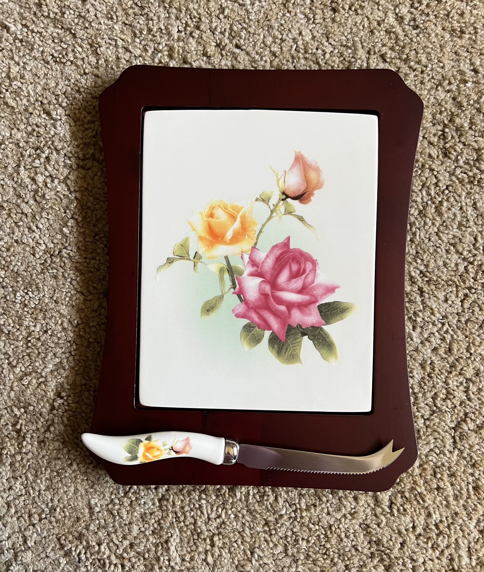 Cheese Board and Serving Knife (7 x 10)