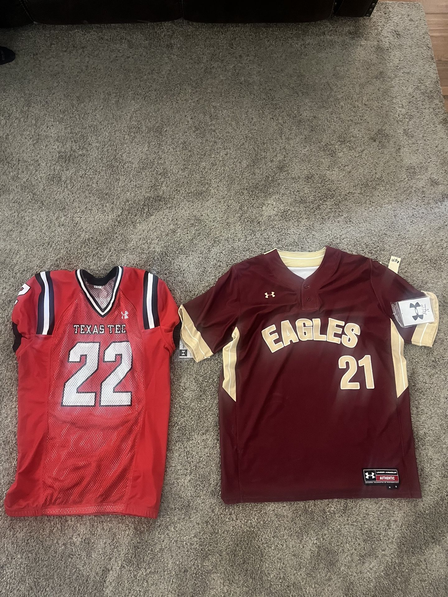 Authentic Vintage Baseball And Football Jerseys 