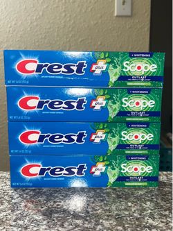 Crest scope toothpaste set